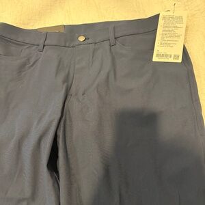 Lululemon ABC Classic-Fit 5 Pocket Pant 32 Length - Navy